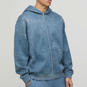 Hoodies Homme Hiver Tendance Streetwear Effet Délavé Chaud et Lourd 340g Personnalisable Respirant avec Poches – Meilleures Ventes - Product Image 6