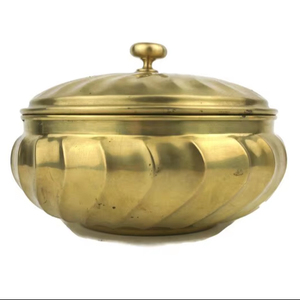 Vintage Brass Spice <b>Box</b> Masala Dabba for Kitchen and Dining Use - Product Image 1