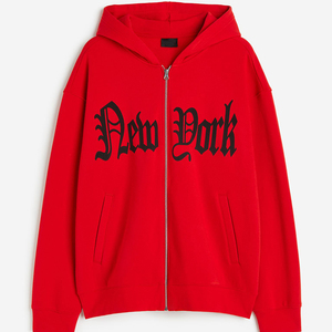 High Quality Cotton French Terry Oversize Hoodies StreetWear <b>Thick</b> <b>Fleece</b> Drop Shoulder Pocket Custom Unisex - Product Image 2