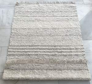 Alfombra de lana de lujo contemporánea, tejida a mano, de color natural, para interiores y uso doméstico, precio directo de fábrica india, directamente del fabricante. - Product Image 5