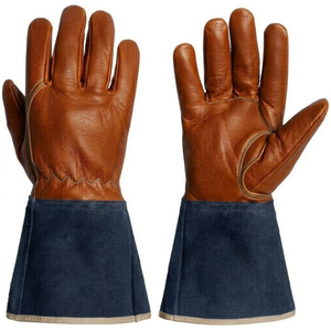Fireproof Welder Gloves Anti-Heat Work Safety Gloves for Welding Metal Hand <b>Tools</b> for Cooking Household Anti-Scald Gloves - Product Image 1