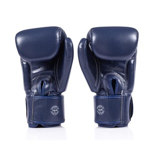 นวมชกมวย Fairtex ระดับมืออาชีพ คุณภาพสูง หนังแท้ สีน้ำเงิน สำหรับฝึกซ้อมคิกบ็อกซิ่ง MMA - Product Image 2