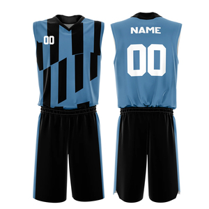 Uniforme de Baloncesto Personalizado para Adultos, Verano, Alta Calidad, Secado Rápido, Transpirable, 100% Poliéster, Ropa Deportiva - Product Image 1