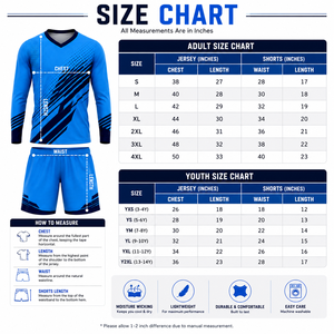 Ensemble de maillot et short de football personnalisés pour hommes, manches longues, sublimés, séchage rapide, respirants, kit d'équipe personnalisé, vente en gros OEM - Product Image 5