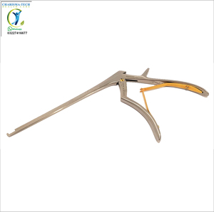 Rongeur à os Kerrison en acier inoxydable de qualité chirurgicale, perforateur osseux manuel pour la décompression précise de la colonne vertébrale et neurochirurgicale - Product Image 2