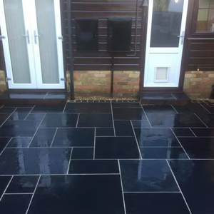 Premium Quality Black Limestone For land scaping Flooring and Elegance garden stone Durable <b>lime</b> stone for exteriors - Product Image 1