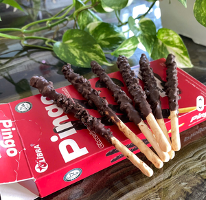 Pingo Stick 32g Galletas de Chocolate con Leche con Relleno de Cacao Intenso en Bolsita |   Satisfacción Dulce Premium |   Fábrica en Vietnam |   Gratis - Product Image 5