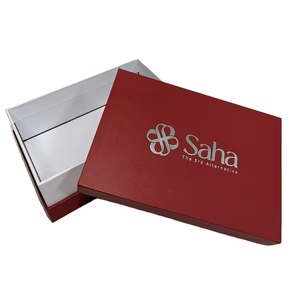 Boîte d'art en papier kraft biodégradable faite à la main stratification mate carton cadeau cosmétique pour vêtements accessoires de mode montre cou - Product Image 1