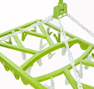 Tendedero Plegable Rectangular con 32 Pinzas VINH NAM Modelo 296 62x35x38cm Multifuncional para Baño y Ropa de Niños - Product Image 4