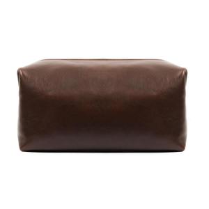 Sac de voyage et trousse de toilette vintage en cuir véritable imperméable pour homme avec fermeture éclair LYG-0001 - Product Image 5
