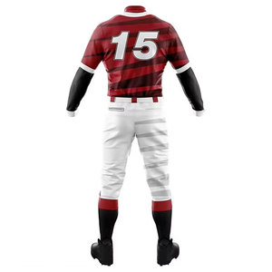 Uniforme de Béisbol Deportivo Informal Personalizado, Uniformes de Béisbol Nuevos con Diseño de Logotipo Impreso Personalizado de la Mejor Calidad, Venta al Por Mayor OEM - Product Image 6