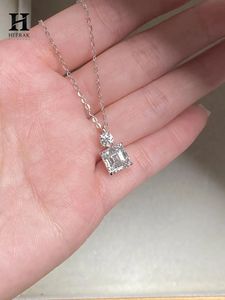 Colgante de Diamante con Corte Asscher Personalizado al por Mayor, Diseño Minimalista en Oro, Joyería Fina con Diamante Certificado IGI/GIA - Product Image 3