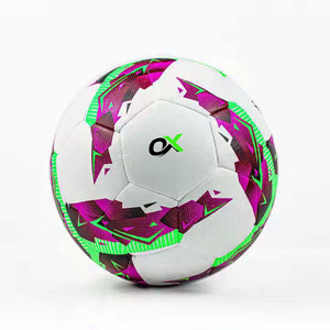Ballon de football officiel personnalisé Oxva Industries, taille 5, en cuir PU, thermocollé, cousu à la machine, léger, haute qualité - Product Image 5