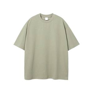 T-shirt unisexe Ricsa Sports surdimensionné à manches longues et col en V en polyester, tricot jersey décontracté, longueur longue, motif respirant, style urbain - Product Image 2