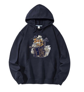 Unisex Winter Heavyweight Fleece Pullover Hoodie High Quality Cotton Oversized Design Customizable 3D for Embroidery Men - Product Image 2