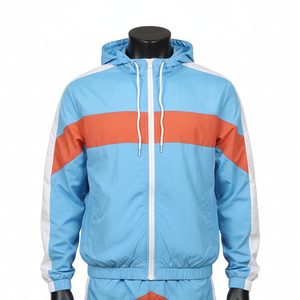 Conjunto Deportivo Cortavientos Estampado de Alta Calidad 2026, Informal, Primavera, Logotipo Personalizado, para Hombre, Nailon 2 en 1, Ecológico y Ligero - Product Image 2