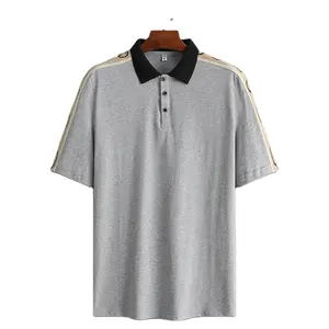 전문 OEM 공장 도매 사용자 정의 폴로 셔츠 하이 퀄리티 남성 사용자 정의 자수 또는 인쇄 로고 폴로 T 셔츠