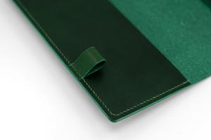 Funda para Chequera de Cuero Genuino de Primera Calidad, Delgada, Regalo Corporativo, Estuche para Chequera, Proveedor de Fábrica, Zona LCR-0144 - Product Image 2