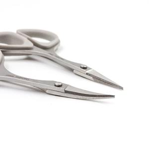 Ciseaux à sourcils professionnels, tête droite et tête courbée pour l'extension de cils volumineux, outil de maquillage de haute qualité - Product Image 3