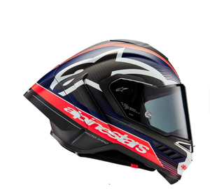 MEILLEURE OFFRE POUR NOUVEAU Casque de moto intégral noir rouge blanc certifié DOT ECE avec visière double lentille style course - Product Image 3
