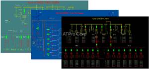 Système de surveillance et d'alerte de la température des barres omnibus du compteur de puissance numérique triphasé 220V - Product Image 3