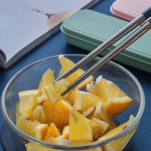 Non-Slip Handle Utensils Modern Minimalist Tableware Elegant Dining Spoon Fork Set Luxury Handle <b>Chopsticks</b> Designer Flatware - Product Image 2