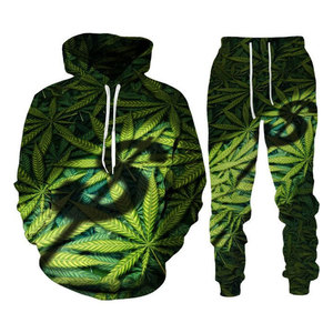 ชุดวอร์มแฟชั่นใหม่สำหรับผู้ชาย ชุดออกกำลังกาย ชุดกีฬาสำหรับผู้ชาย ผ้าโพลีเอสเตอร์ผสมคอตตอน ชุดวอร์มแบบซับลิเมชั่น สวมใส่สบาย - Product Image 2