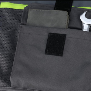 Chaleco Reflectante de Alta Visibilidad para Trabajadores de la Construcción, con Logotipo, Ropa de Trabajo, Chaleco de Seguridad - Product Image 6