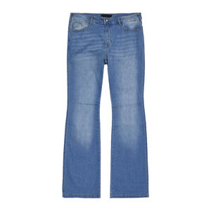 Nueva Llegada, Pantalones Vaqueros de Moda para Mujer, MOQ Bajo, Pantalones Vaqueros Rectos para Uso en Exteriores, Pantalones Vaqueros para Mujer de Pakistán, Servicio OEM - Product Image 6