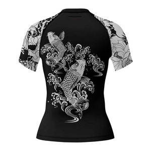 Camiseta Deportiva de Manga Corta para Mujer, para Yoga, Fitness, Entrenamiento, Tejido de Compresión Resistente, Diseño Cómodo - Product Image 2