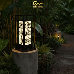 Lámpara de Pared Exterior Cuadrada Premium, Diseño Moderno y Minimalista para Hogar, Jardín, Villa, Hotel, AC 200V E27 IP65, Acero Inoxidable B - Product Image 2