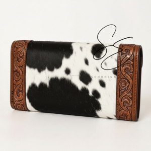 Bolso de mano de cuero repujado estilo vaquero vintage de verano 2026, de moda occidental - Product Image 5
