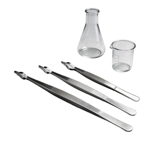 Pinzas de Laboratorio de Precisión de Alta Calidad, 20 cm/7.87 Pulgadas, para Uso Médico, Químico, Biológico y Científico - Product Image 1
