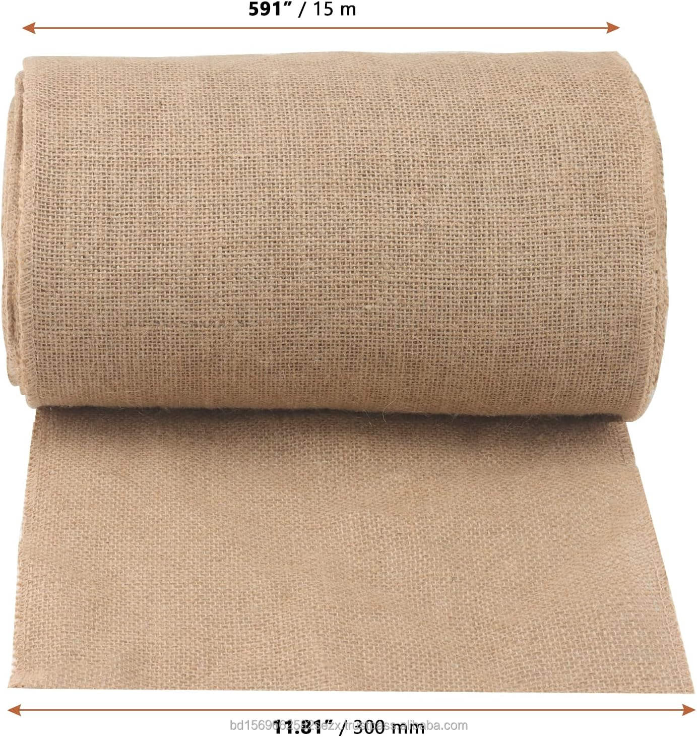 100% Natural jute color
