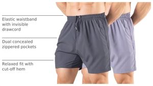 <b>Mens</b> High-Waisted Beach <b>Shorts</b> Lightweight Breathable Quick Dry Summer <b>Swim</b> Style <b>Short</b> Comfortable Elastic Waist Drawstring - Product Image 6