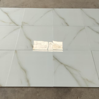 Carreaux de sol en porcelaine émaillée polie 600x600mm, carreaux modernes adhésifs de luxe pour intérieurs