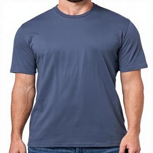 Men's Solid Knitted Breathable Quick Dry Sporty Jersey 180 Grams T-<b>Shirt</b> Gym Running Teamwear <b>100</b>% <b>Polyester</b> Blank Short Sleeve - Product Image 3