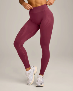 Leggings de yoga sans couture personnalisés OEM pour femmes, effet push-up, sexy, pour le sport, la gym, vêtements de sport de haute qualité - Product Image 4