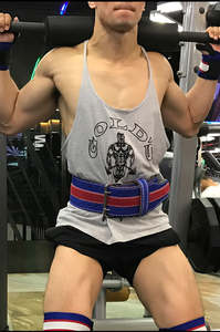 Ceinture de Soutien Lombaire Ajustable en Caoutchouc Naturel pour Musculation, Design Classique, Couleur au Choix, Boucle en Acier à Double Ardillon - Product Image 6