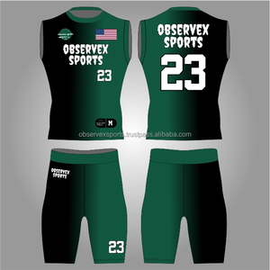 Uniforme de football 7v7 à compression ajustée, personnalisé, impression par sublimation, logo, uniformes de flag football de haute qualité - Product Image 1