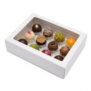 Custom <b>Christmas</b> Bakery <b>Boxes</b> Eco-Friendly Paperboard Cake <b>Boxes</b> with Window Offset Printing Food Grade Packaging Best Seller - Product Image 2