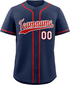 Maillots de baseball personnalisés de haute qualité à prix abordable, 100 % polyester, sublimés, respirants, découpe automatisée, unisexe, manches courtes - Product Image 5