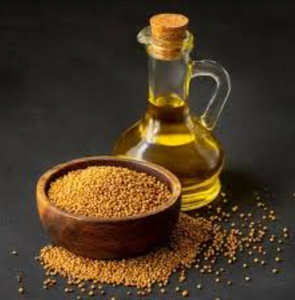 Huile de graines de moutarde pure naturelle pressée à froid, huile essentielle pour les cheveux, utilisée en cosmétique, prix de gros - Product Image 6