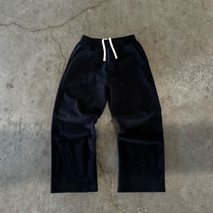 Ensemble de survêtement ample personnalisé de haute qualité en coton molletonné épais pour homme, avec sweat à capuche zippé, couleur unie, collection Printemps - Product Image 6