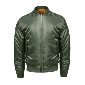 Reliable Product <b>Men</b> Bomber <b>Jacket</b> Wholesale New Design Style Reversible With Stand Collar Pocket Decoration Hot Sale <b>Jackets</b> - Product Image 4
