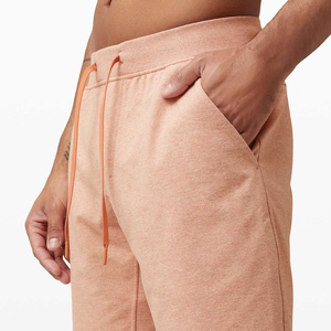 Shorts de sport décontractés pour hommes, 100 % coton, légers, extensibles, durables, non tissés, respirants, anti-transpiration, séchage rapide - Product Image 4