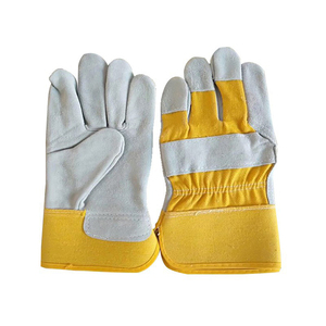 Gant de sécurité industriel durable en cuir fendu, anti-chimique, antidérapant, antistatique, sans silicone - Product Image 2