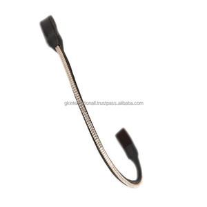 Cristales de cuero genuino para silla de montar, banda decorativa para cejas rectas para caballos en todos los tamaños personalizados - Product Image 1