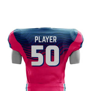 Uniforme de Fútbol Americano con Empaque Personalizado, Último Diseño, Nuevo Estilo - Product Image 5