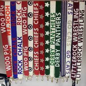 Correa de cuentas para bolso cruzado, reemplazo de asa para bolso de día de partido, cinturón de hombro, accesorio deportivo, banda ancha de cuentas para bolso de mano - Product Image 2